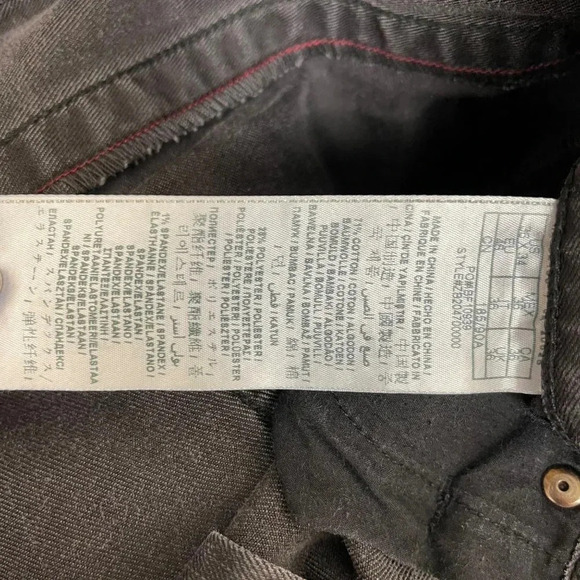 G by Guess Men's‎ Grey Korbin Slim Fit Jeans 36 x 34 - Picture 3 of 4